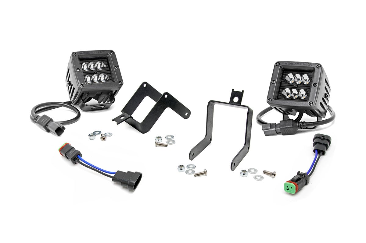 Ford F-250 Super Duty LED Light Kit - Fog Mount - Rough Country - 2